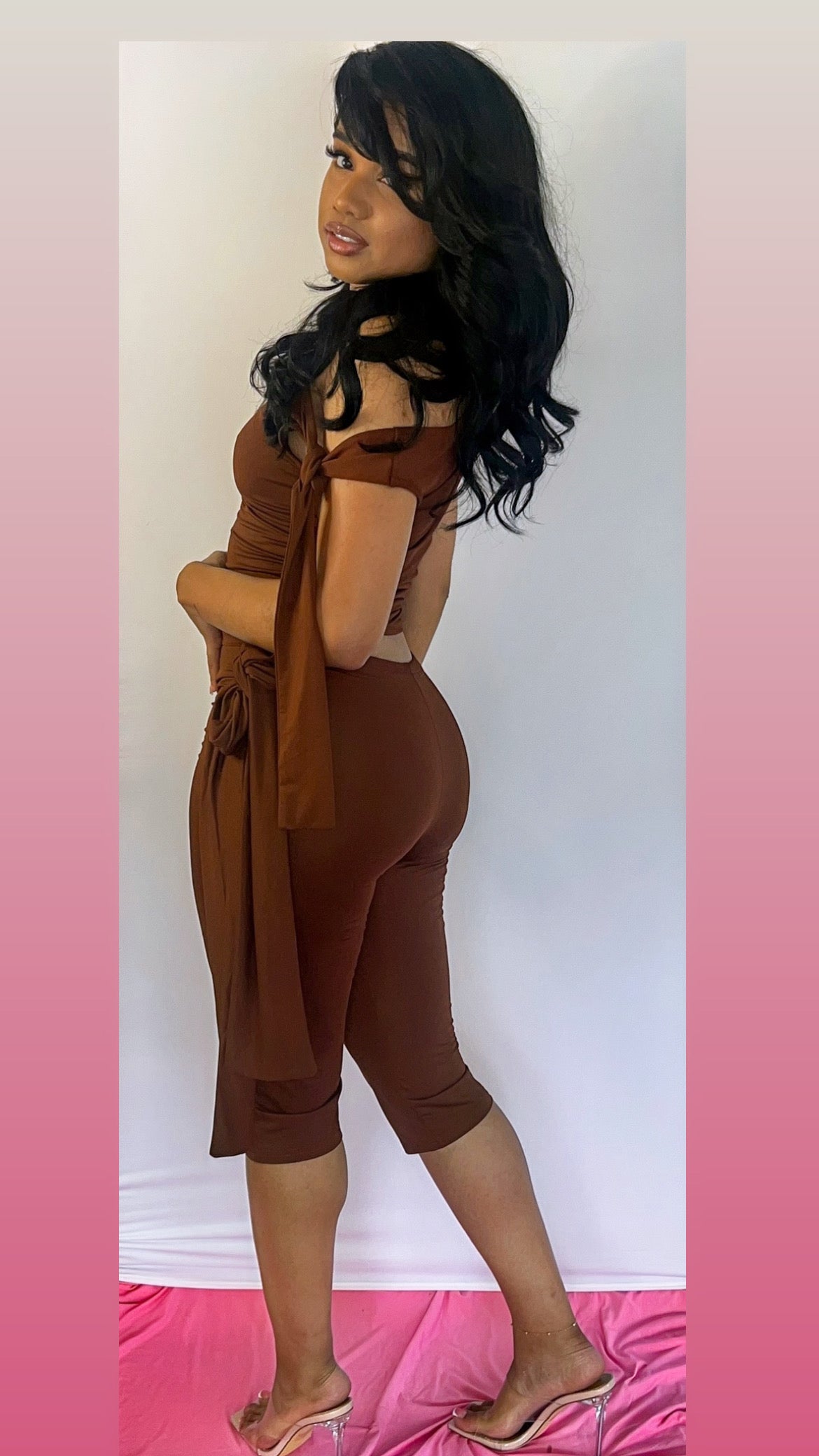 Lexi 2 piece Capri Set