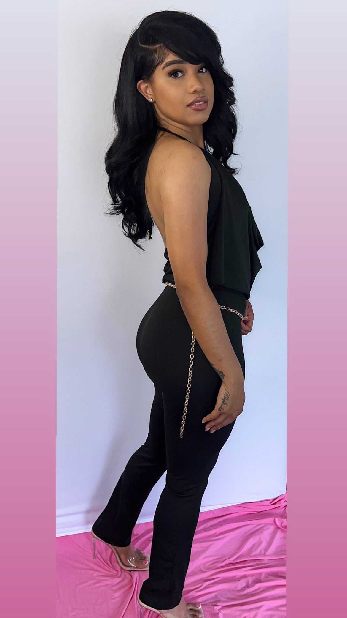 Cowl Neck 2 piece set